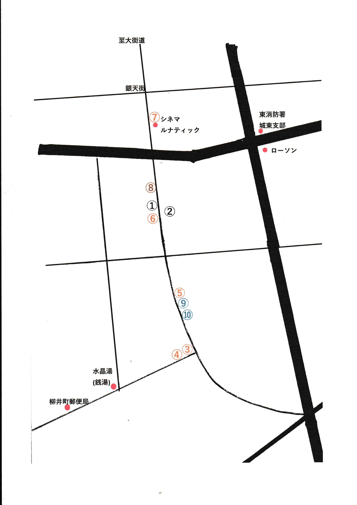 K's Factory 近隣施設(柳井町)